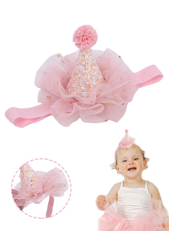 ليمون قبعات عيد الميلاد، إكسسوارات لحديثي الولادة، شريط شعر وردي، تاج عيد ميلاد، ترتر، عصابة رأس، ربطة شعر. - Image 1