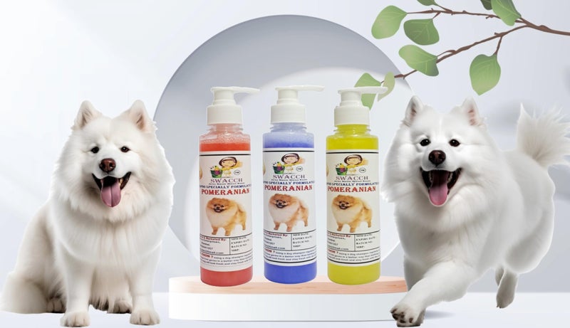 SWACCH Premium Shampoo for Pomeranian (200ML) (Combo Pack of 3) Strawberry, Lemon & Lavender - Image 2