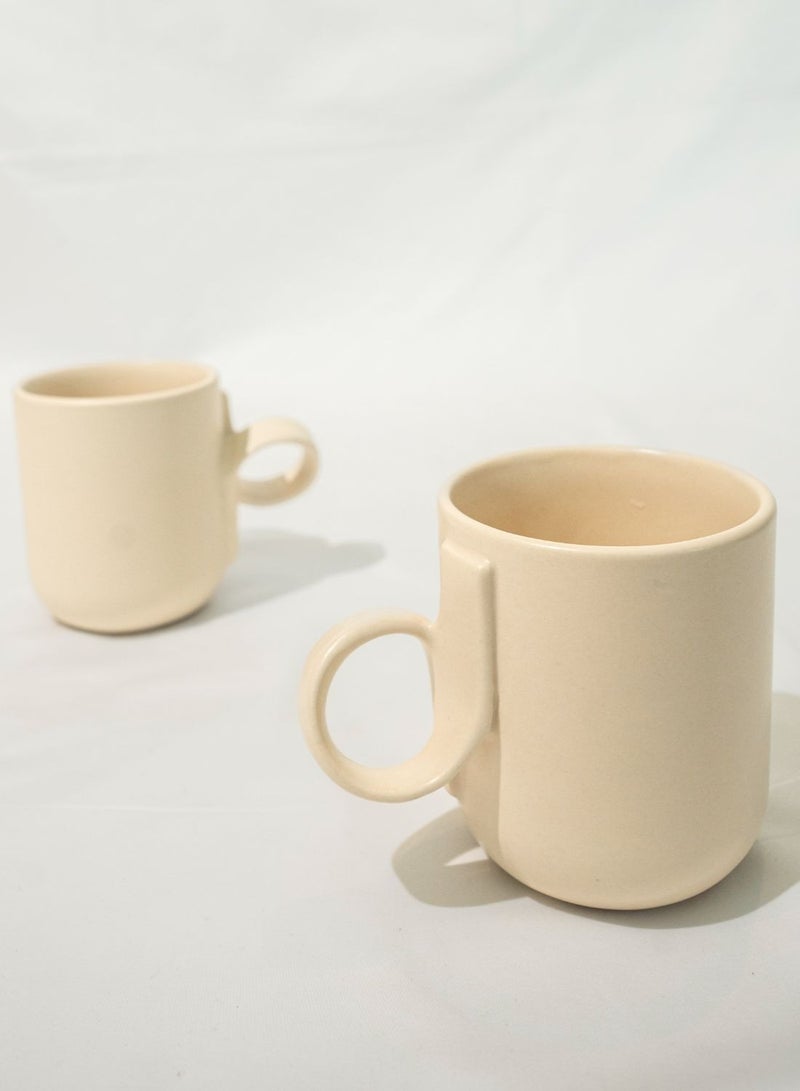Curate Home Loop Ceramic Mug - Set of 2 - Image 3