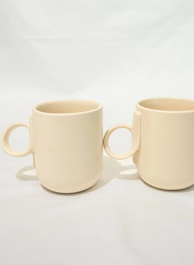 Curate Home Loop Ceramic Mug - Set of 2