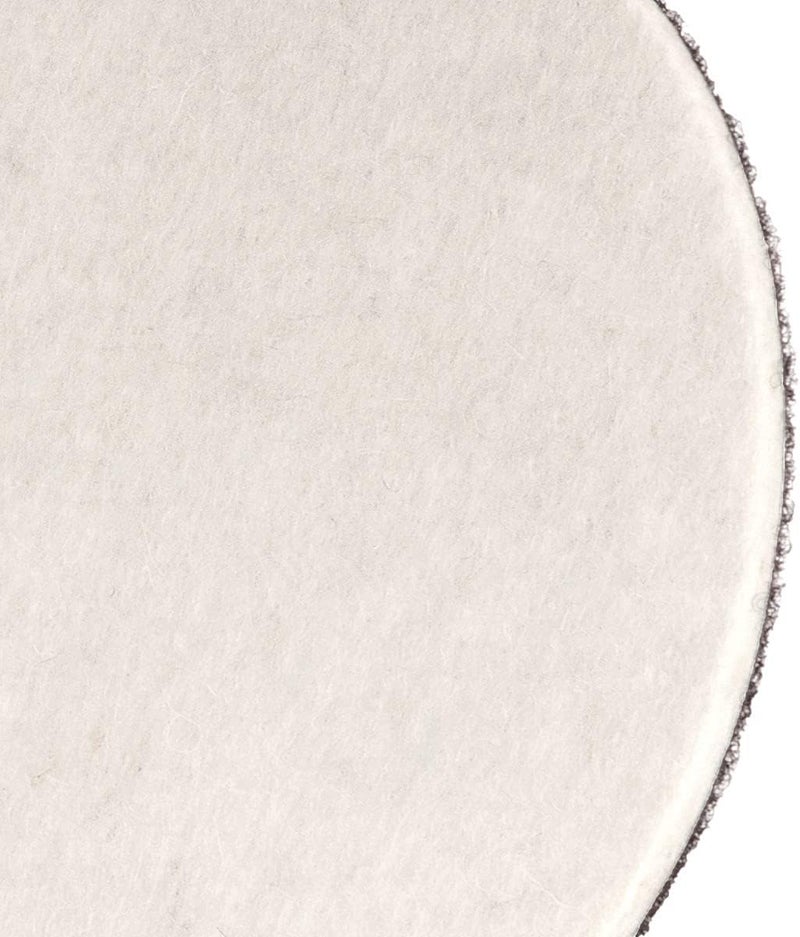 OSREN 5” Glass Polishing Disc with Foam Interface - Hook and Loop Glass polishing pad for Machine polishing to Remove Water Spots and Stains. - Image 4
