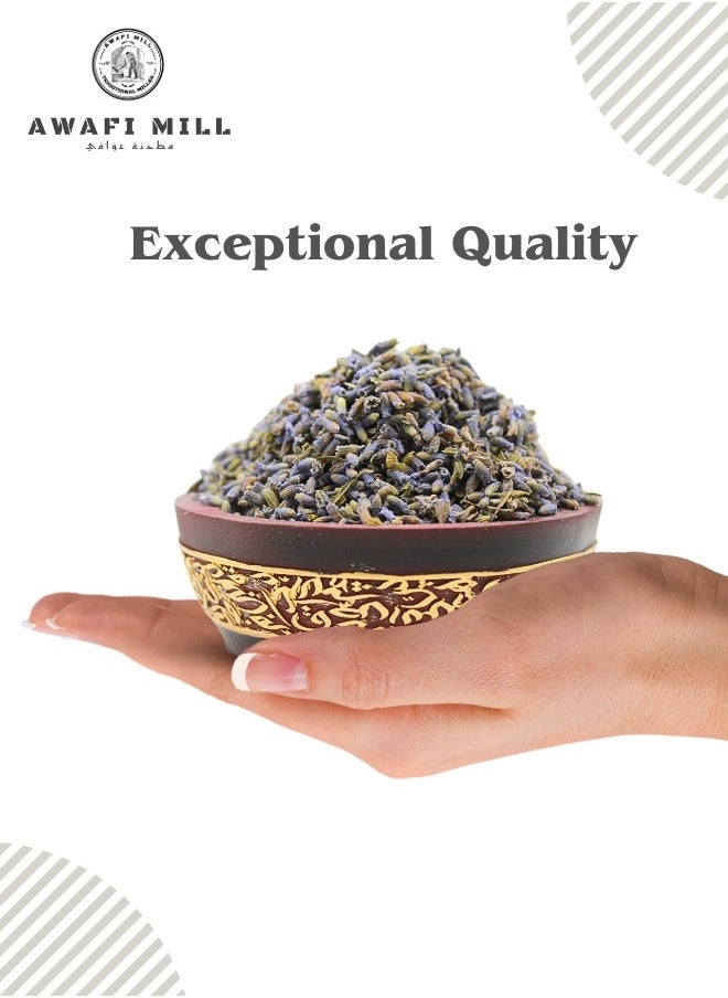 Awafi Mill - Natural Lavender Flower Buds | Premium Dried Lavender | 100% Pure and Fragrant - Image 1