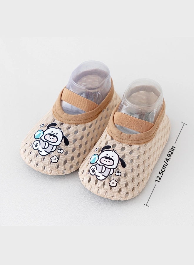 Aissiora Size S Baby floor shoes Baby walking shoes Baby floor socks Non-slip soft-soled shoes Baby mesh shoes Cartoon children's shoes - Image 2