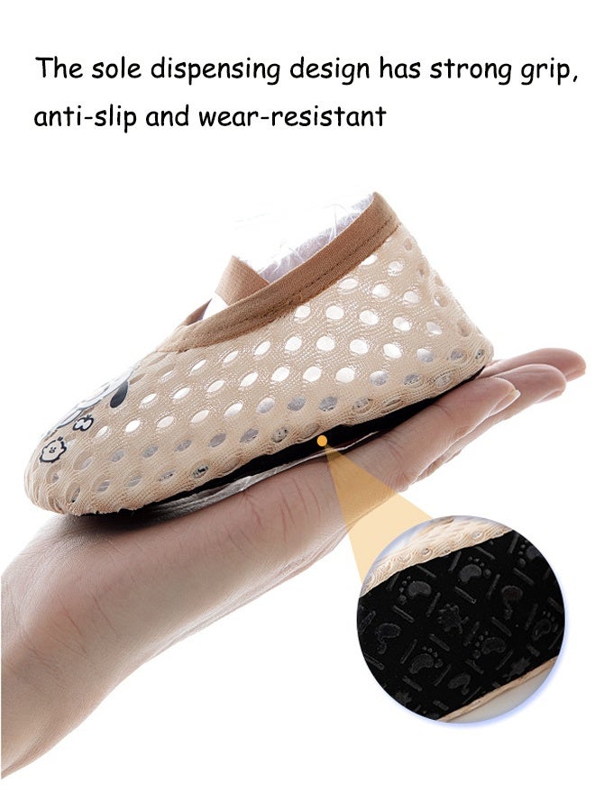 Aissiora Size S Baby floor shoes Baby walking shoes Baby floor socks Non-slip soft-soled shoes Baby mesh shoes Cartoon children's shoes - Image 5