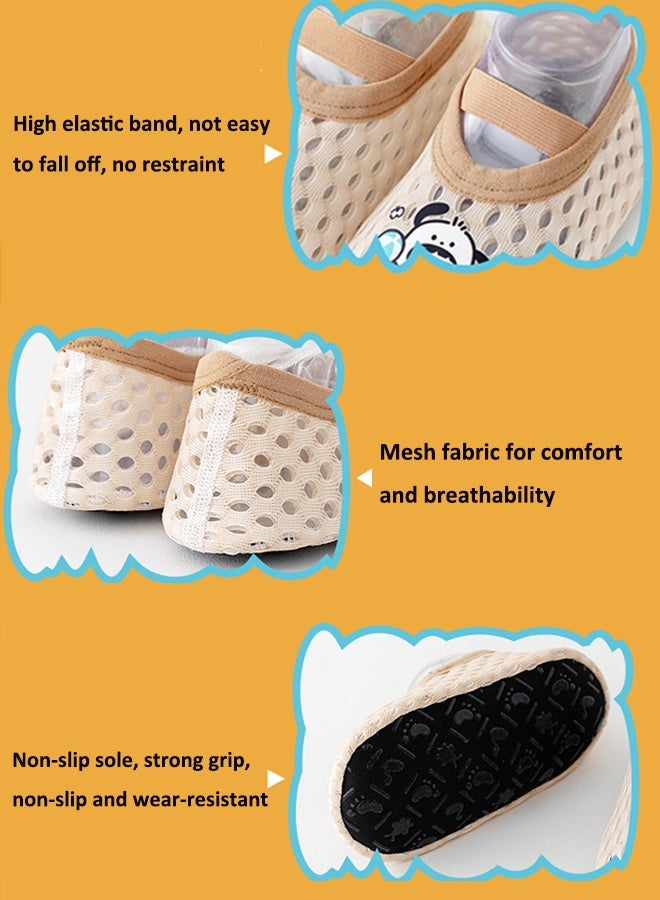 Aissiora Size S Baby floor shoes Baby walking shoes Baby floor socks Non-slip soft-soled shoes Baby mesh shoes Cartoon children's shoes - Image 4