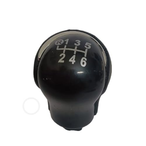 Nutoluck-Gear Lever Knob with 6 Gear Leather Quality Compatible with Innova Crysta,Fortuner - Image 2