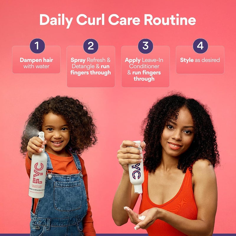 FYC For Your Curls LeaveIn Conditioner for Curly Hair Locks in Moisture and Enhances Curls Definition and Bounce with Shea Butter Olive Oil Pro Vitamin B5 and Aloe Vera Paraben Free 250ml - Image 3
