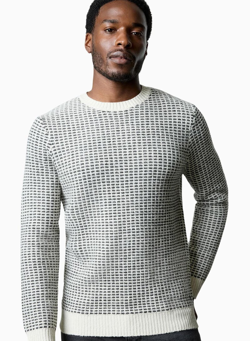 French Connection Crewneck Degrade Sweater - Image 1