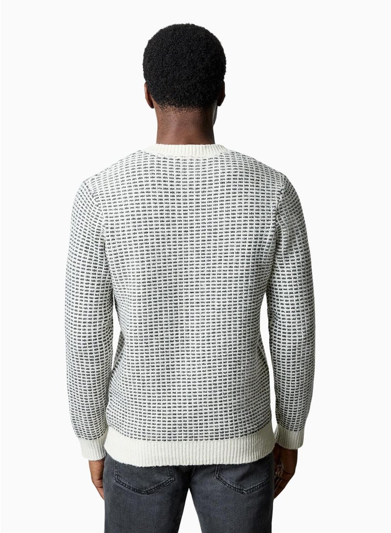 French Connection Crewneck Degrade Sweater - Image 4