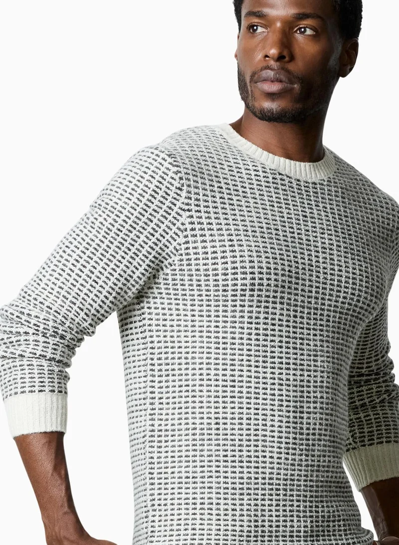 French Connection Crewneck Degrade Sweater