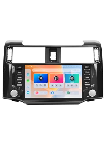 Dasaita 8GB+256GB Stereo for Toyota 4Runner 2010-2023 Replacement, Android 13, Wireless CarPlay & Android Auto, Built-in 4G Cellular, Optical Amplifier, 9 Inch QLED Screen - Image 1