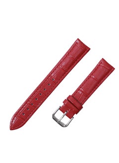 Red [silver pin buckle] 20mm