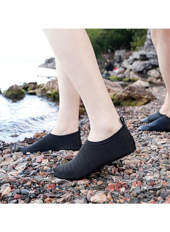 JOGAMS Water Shoes for Women Men Kids, Barefoot Quick-Dry Aqua Water Socks Slip-on Swim Beach Shoes for Snorkeling Surfing Kayaking Beach Walking Yoga  - Image 2
