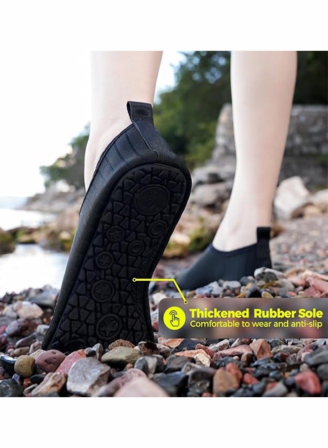 JOGAMS Water Shoes for Women Men Kids, Barefoot Quick-Dry Aqua Water Socks Slip-on Swim Beach Shoes for Snorkeling Surfing Kayaking Beach Walking Yoga  - Image 3