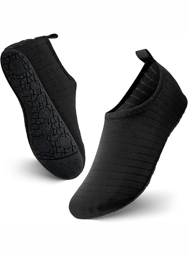 JOGAMS Water Shoes for Women Men Kids, Barefoot Quick-Dry Aqua Water Socks Slip-on Swim Beach Shoes for Snorkeling Surfing Kayaking Beach Walking Yoga  - Image 1