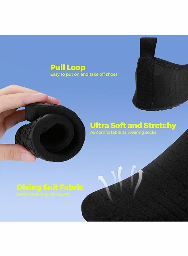 JOGAMS Water Shoes for Women Men Kids, Barefoot Quick-Dry Aqua Water Socks Slip-on Swim Beach Shoes for Snorkeling Surfing Kayaking Beach Walking Yoga  - Image 4