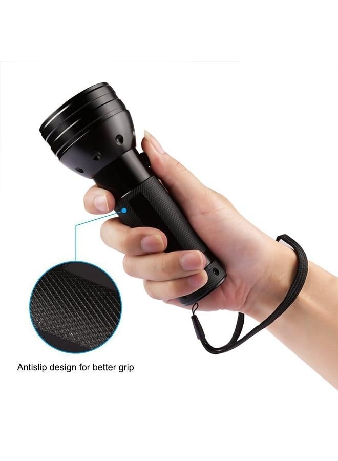 51 LED UV Flashlight Purple/Black 56*35*147MM- UV Flashlight Black Light, Dry Stains, Bed Bug, Resin Curing, Scorpions Finder - Image 3