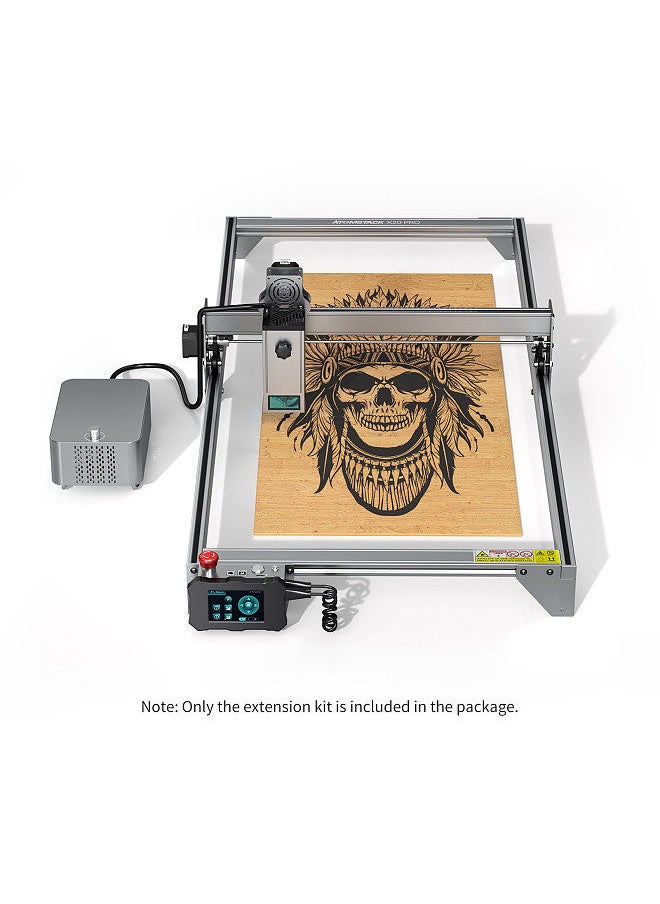 X20 PRO Laser Engraving Machine Engraving Area Y-axis Extension Kit Expand to 850x400mm Suitable for S20 Pro/ X20 Pro / A20 Pro Engraving Machine with High Precision High Stability