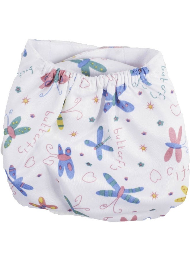 Ole Baby Ole Baby Printed Cloth Diaper REUSABLE Nappy Organic Fabric Anti Bacterial Washable,Waterproof Premium Adjustable Small/Medium/Large Reusable Cloth Diaper With 1 Organic Cotton Insert Lining 0-2 Years  - Image 1