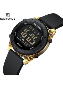 NAVIFORCE New Naviforce Watch NF-7108 Women's Fashion Watch, Stylish Digits Watch with Silicon Strap for Women  - Image 2