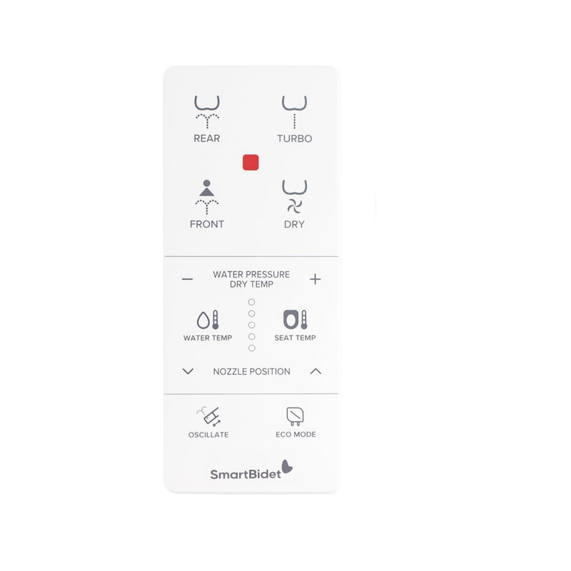Smartbidet Remote Control Replacement For The Sb-1000 Bidet Electronic Toilet Seat Remote - Image 2