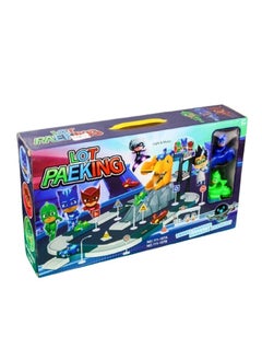 Generic PJ Masks Dinosaur Parking Lot Mini Figures - 111-107B  - Image 1