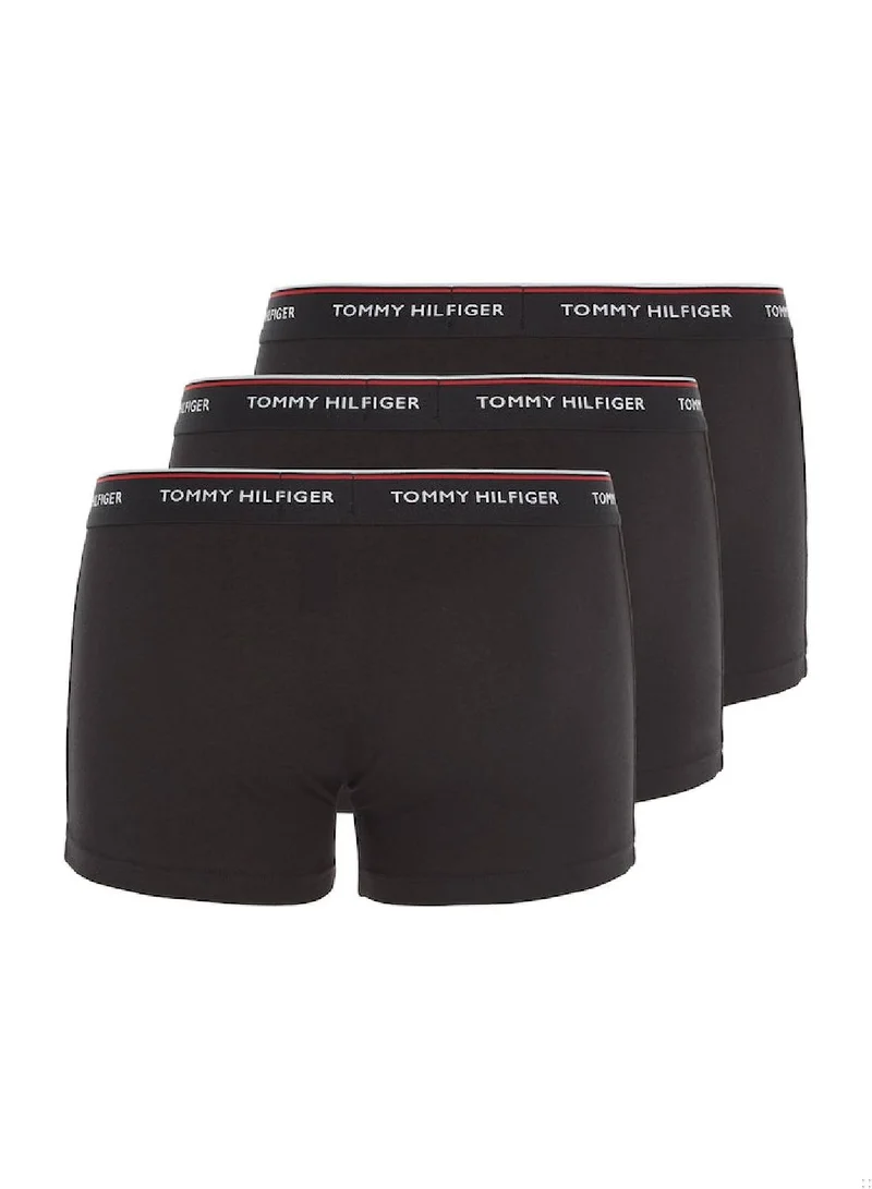 TOMMY HILFIGER 3-Pack Stretch Cotton Low Rise Trunks