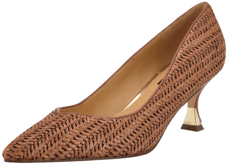 NINE WEST حذاء آريلا من ناين ويست للنساء بني داكن 200 9