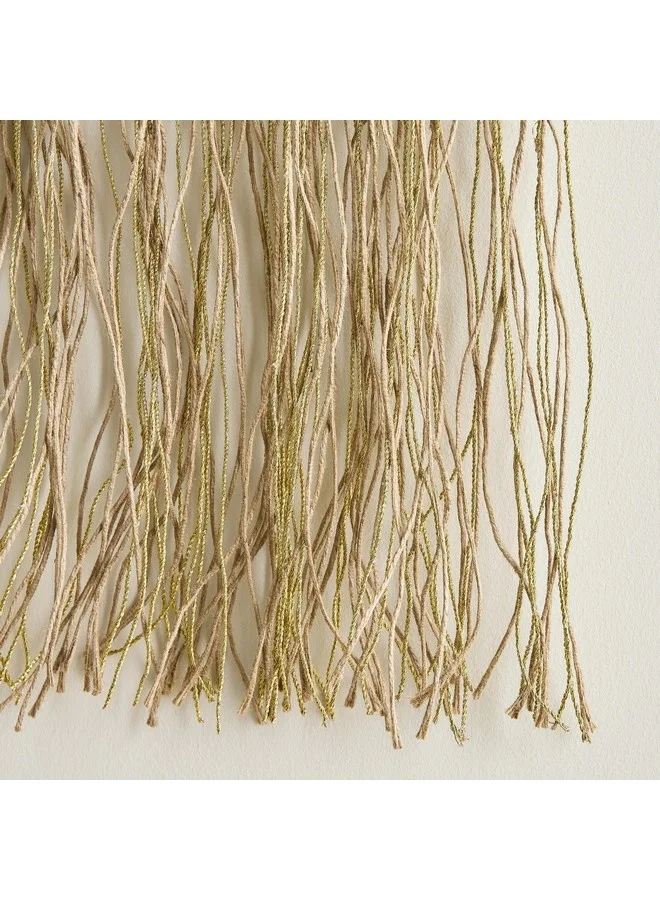 Home Box Enzo Sea Grass with Woolen Thread Wall Decor 83 x 40 cm