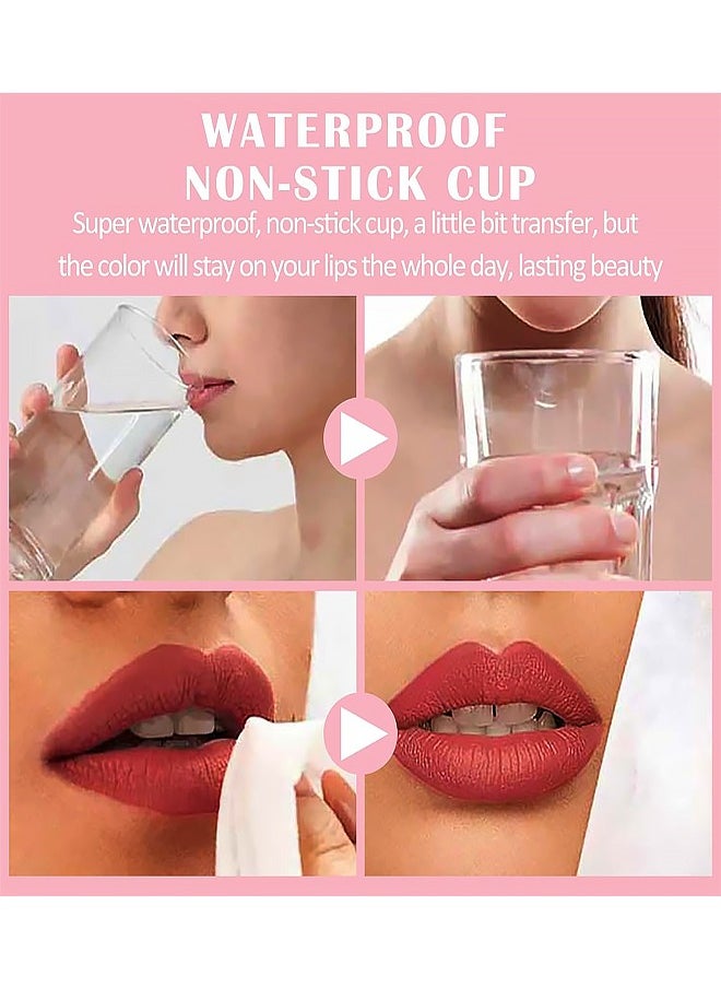 Romantic bear - Peel Off Lip Gloss (Red), Long Lasting and Not Easy To Fade or Stick On Cup, Mild Ingredients With High Nutrition are Easy To Be Absorbed and Harmless, Easy To Match Various Makeup Styles - Image 1