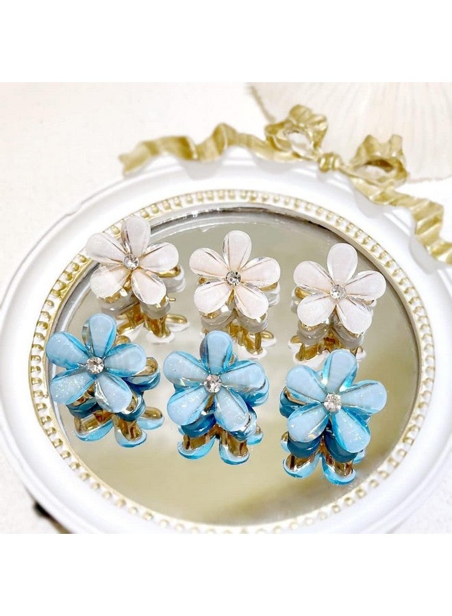 SUN Ring SUNRING Korean Style Pearl Barrettes Women's Set Hairpin, Korean Style Alligator Hair Clip Bobby Pins Jewellery Hair Accessories Set For Women (6, Multicolor) - Image 1