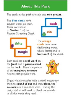 New Phonics Screening Check Flashcards - for the Year 1 test  - Image 4