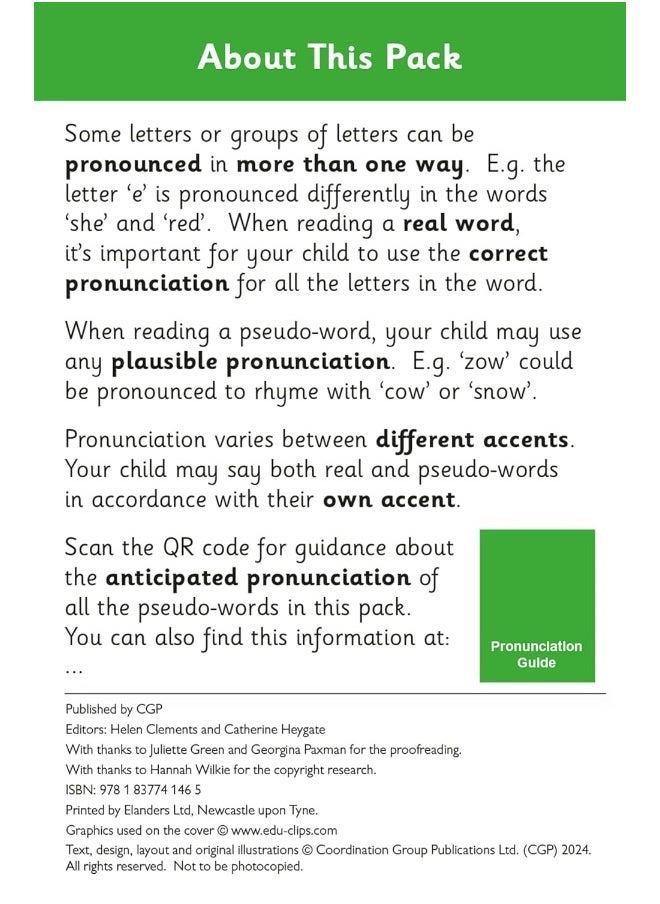 null - New Phonics Screening Check Flashcards - for the Year 1 test - Image 1