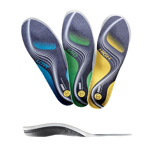 SIDAS Unisex 3Feet Activ' High-Arched Feet Multisports All-Year Insoles | Enhanced Heel Cushioning, X-Small (35-36) - Image 3