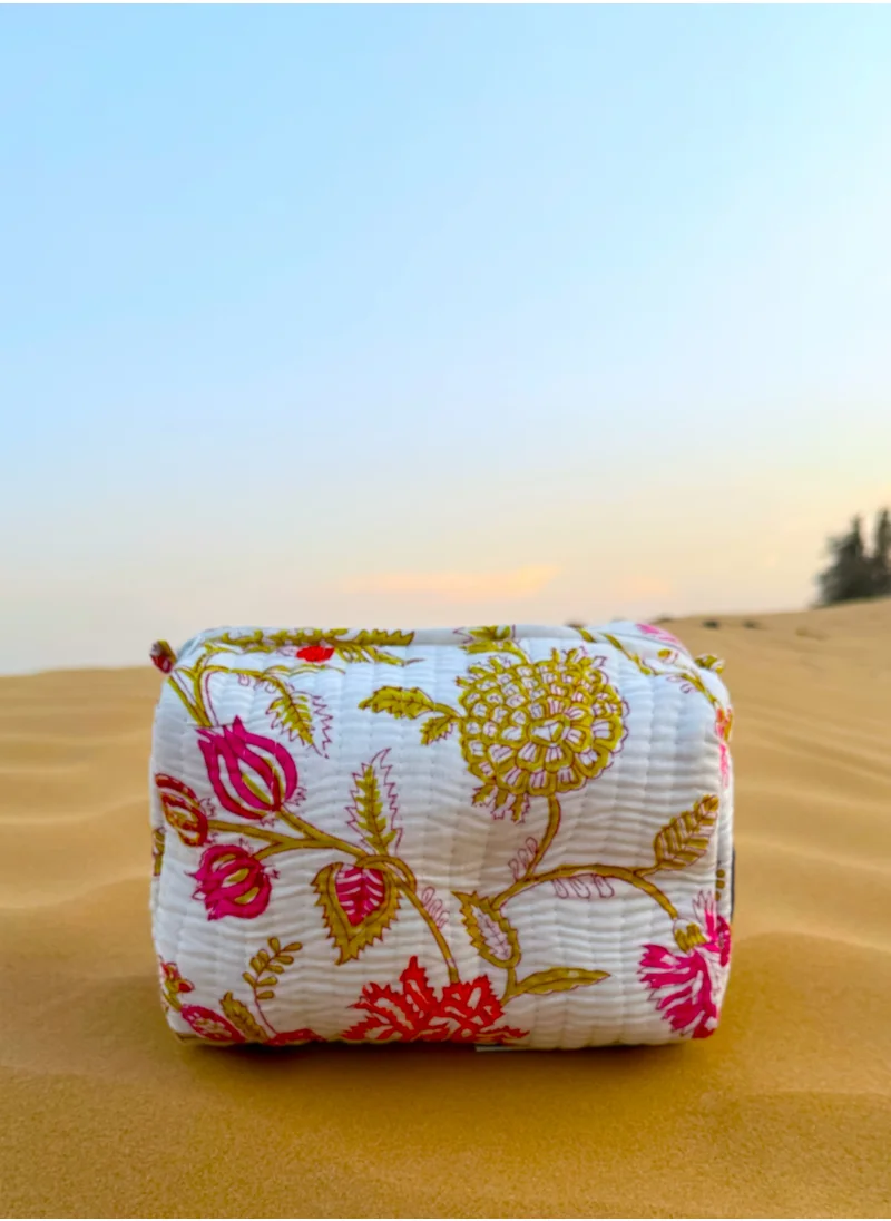 تحفة لوكس TohfaLuxe Oro Handmade Block Printed Pouch