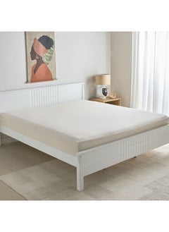 Home Box Essential Super King Cotton Fitted Sheet 200 x 200 x 36 cm  - Image 1