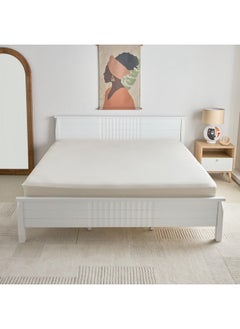 Home Box Essential Super King Cotton Fitted Sheet 200 x 200 x 36 cm  - Image 3