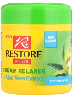 Cream Relaxer Mild Made with Aloe Vera Extract for Normal Hair 450 ML