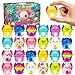 Holydeck 24 Pack Axolotl Slow Squishy Toys Soft Stress Relief Fidgets Toys for Kids Boys Girls Party Favors Novelty Prizes - Image 3