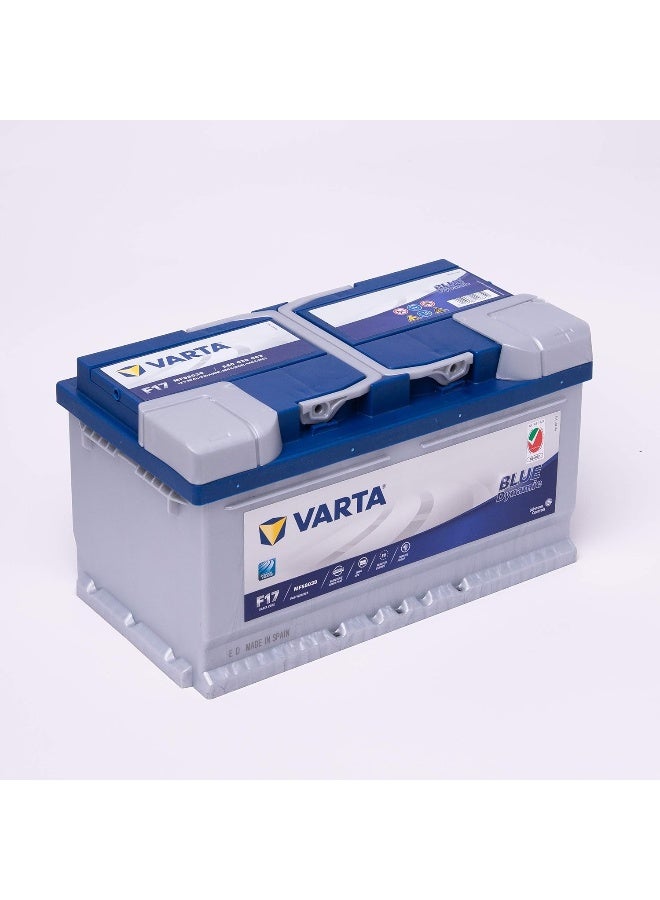 VARTA Varta F-17 12V DIN 80 AH Maintenance Free Battery - Image 1