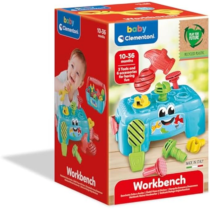 BABY WORKING ACTIVITY BENCH, MULTICOLOR, 17042.5 - Image 3