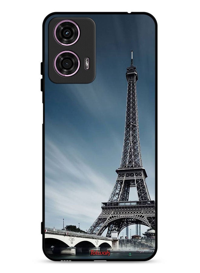 Tolwak غطاء حماية موتورولا موتو G24 4G برج إيفل - Image 1