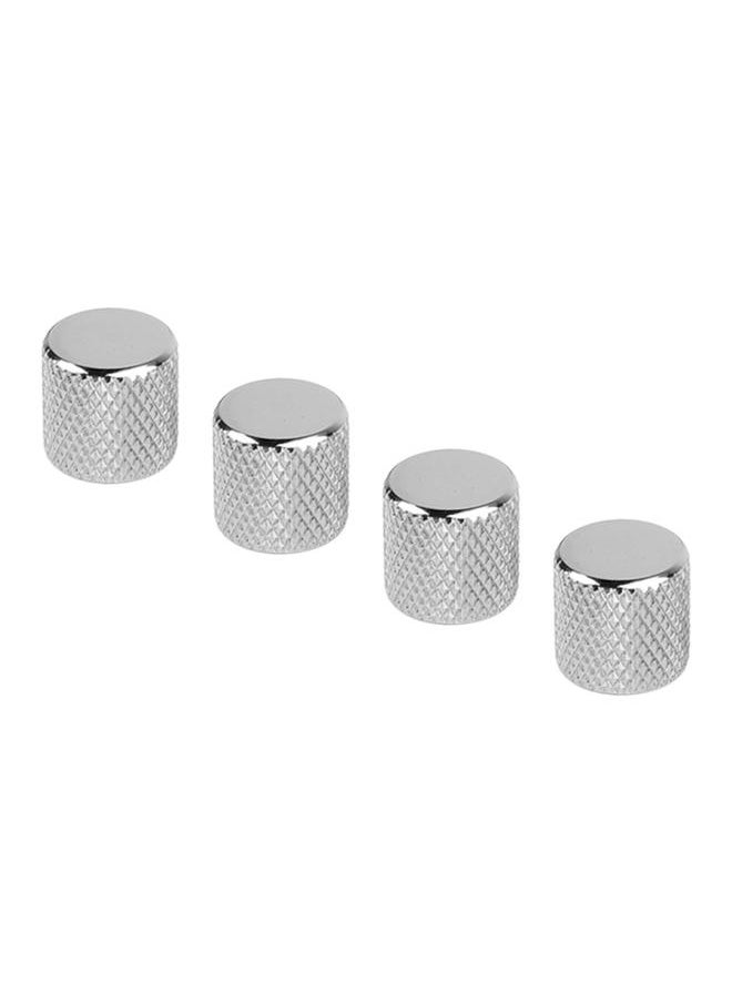 4Pcs Electric Guitar Knobs Set Metal Potentiometer Cap Volume Tone Control for Bass Silver - pzsku/ZD197C81D7FF4E74FB6DEZ/45/_/1732166760/bc2377e0-6f52-4348-a697-ffa7208796f7