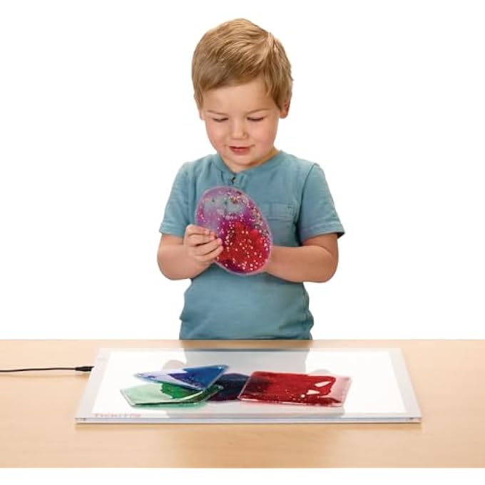 Excellerations Sensory Liquid Geometric Shapes - Set of 12 - Image 2