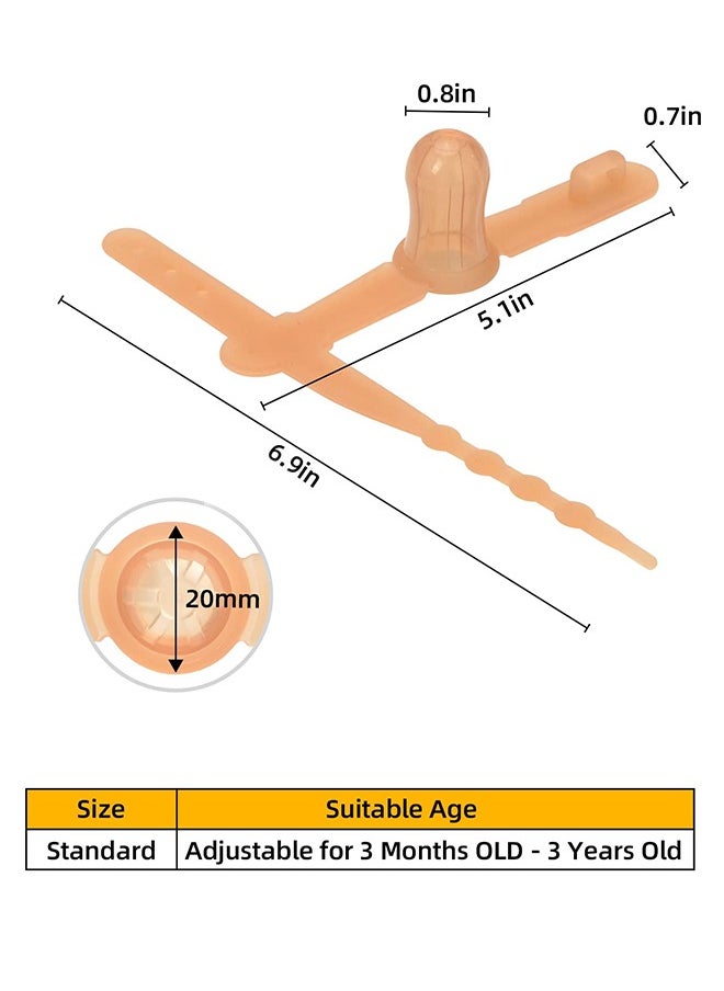 Sweet Life Thumb Sucking Stop for Kids - 15 Months Baby - Adjustable Thumb Guard for Thumb Sucking Silicone Thumb Sucking Treatment Kit for 15-36 Months Baby, suitable for 1.6-1.95" Wide Wrist  - Image 5