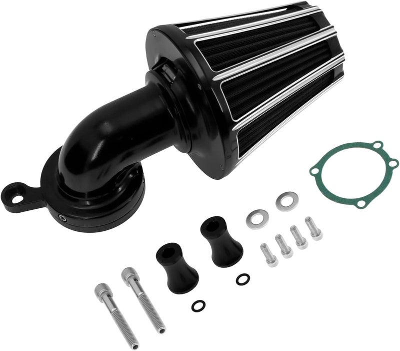 Wivplex Motorcycle Black Air Cleaner Intake Filter - Image 1