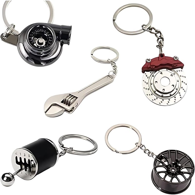 Vellichor Beach 5pc Car Lovers Key Chain Set - Image 5