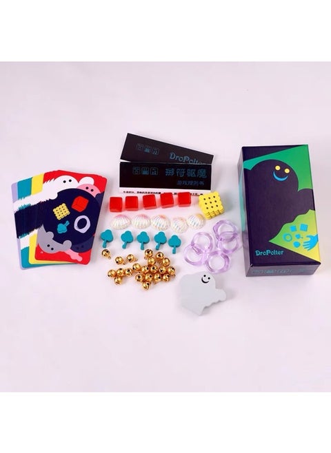 Throwing Charm Exorcism Dropolter Many People Happy Party Reaction Parent-child Table Game Card Oink Games-Color:【oink Series】dropolter Thrower Success