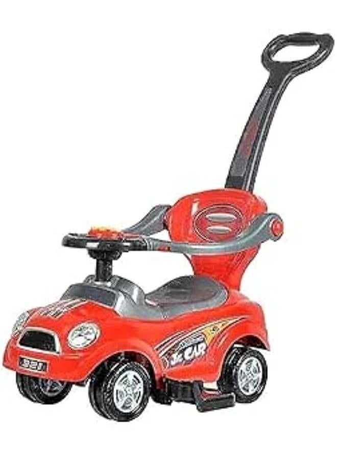 3-in-1 baby car with back and back, removable arm and pedal for baby's foot - Image 1