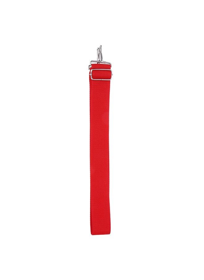 Thoraya WG02 Polyester Nylon Adjustable African Drum Strap Red Snare Drum Strap Belt with Metal Hook  - Image 3